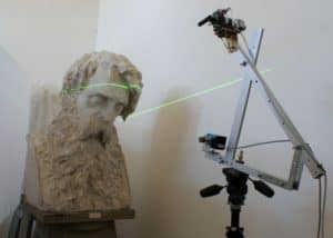 3D Scanning in Progress